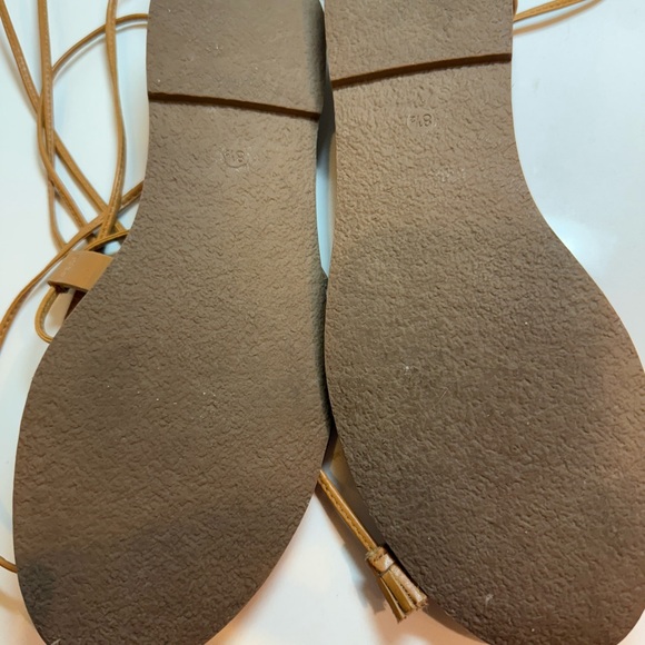 Madewell Boardwalk Leather Lace-Up Sandals - Picture 13 of 13